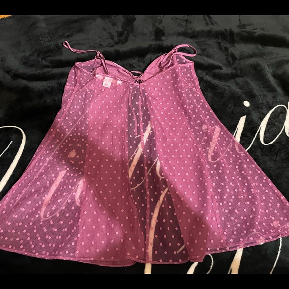 2-pc Victoria’s Secret open front babydoll with matching thong NWOT - Picture 10 of 13